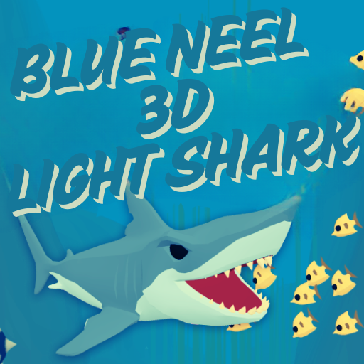 Blue Neel 3D Light Shark